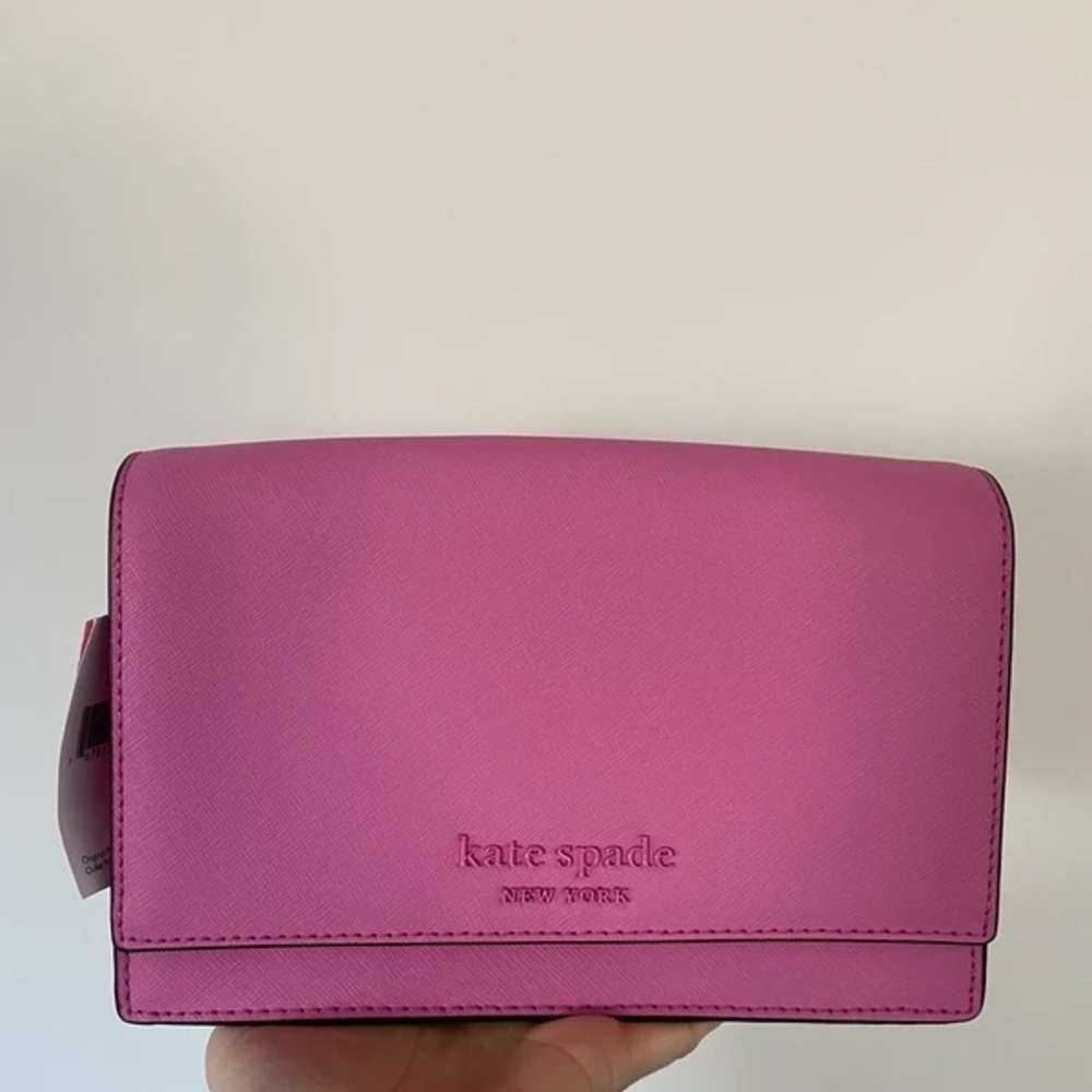 kate spade New York Pink Crossbody Wallet